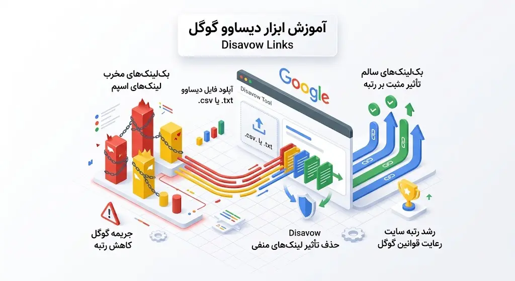 آموزش ابزار دیساوو گوگل