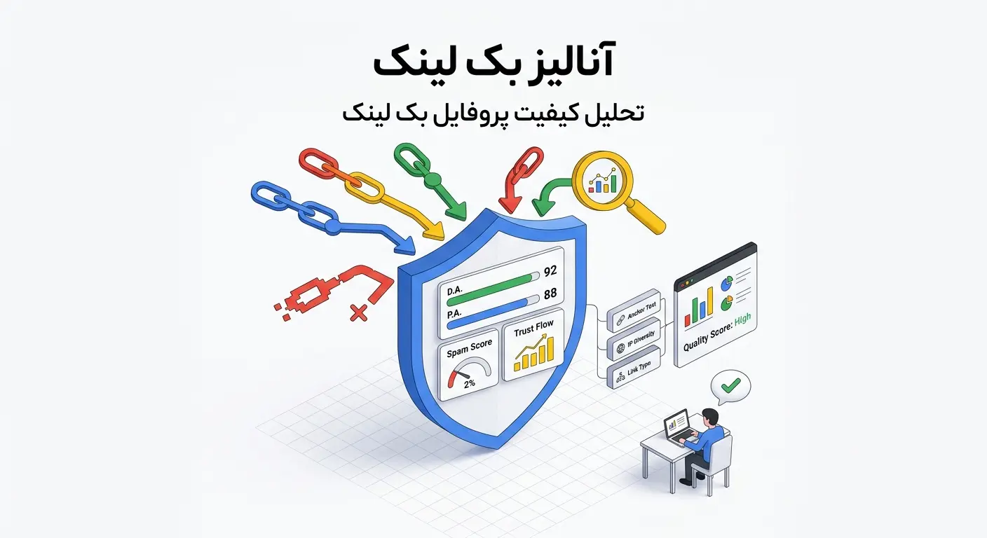 آنالیز بک لینک و تحلیل کیفیت پروفایل بک لینک